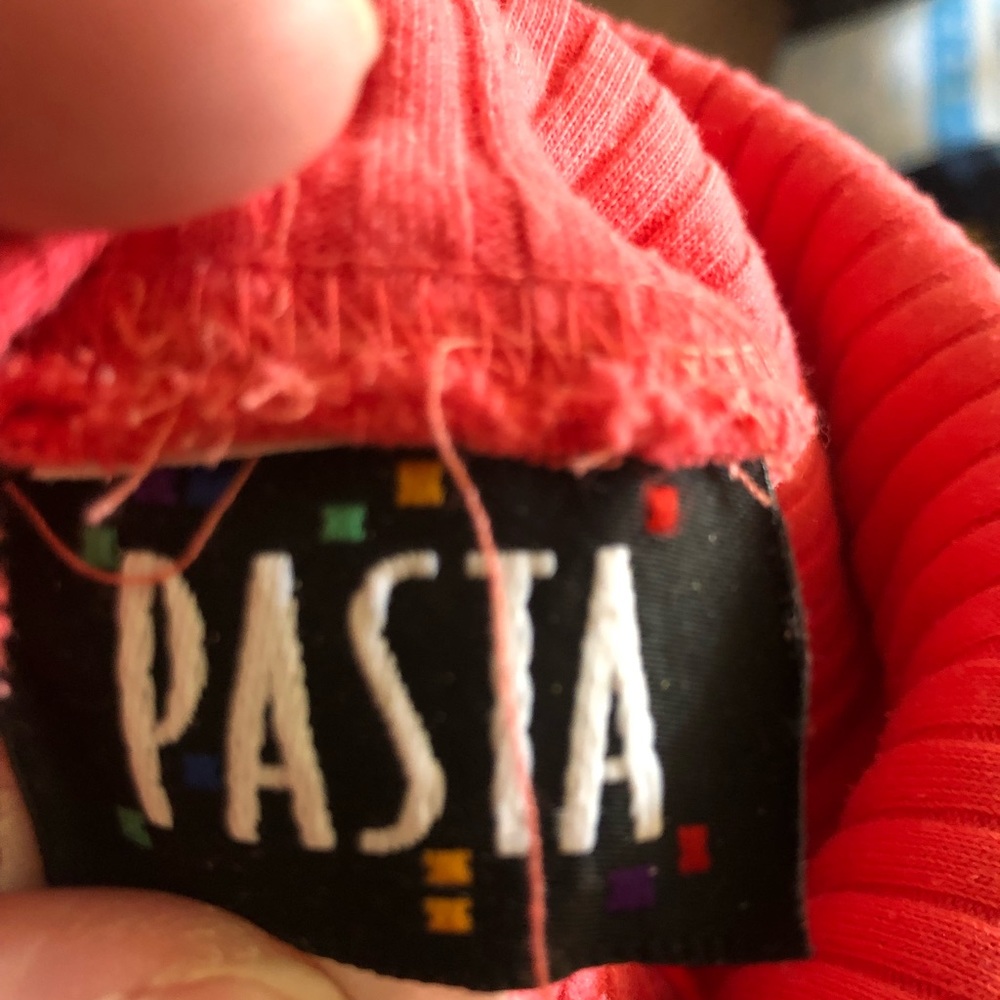 Pasta Orange Turtleneck - Picture 3 of 3